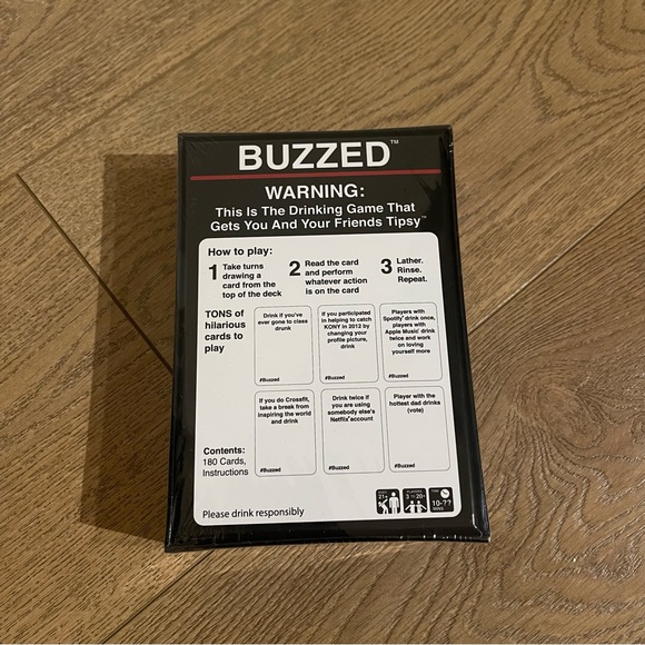 BUZZED Card Game - BNIB - Picture 2 of 3